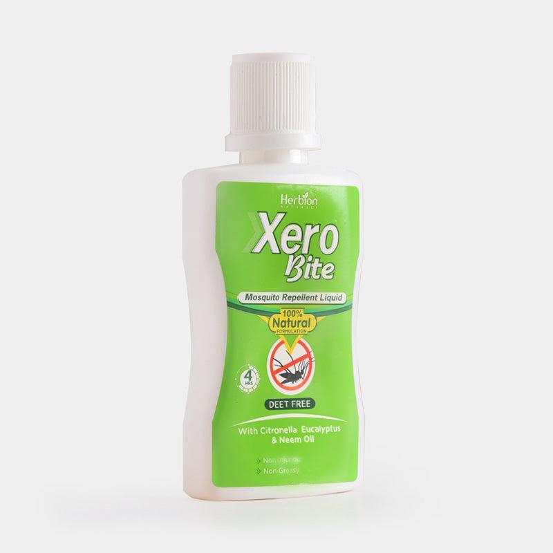 Xero Bite – Mosquito Repellent Liquid - 100% Natural - DEET Free Formula 50ml - Herbion Naturals