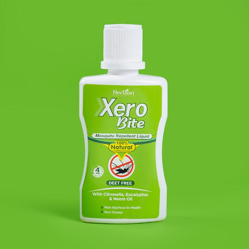 Xero Bite – Mosquito Repellent Liquid - 100% Natural - DEET Free Formula 50ml - Herbion Naturals