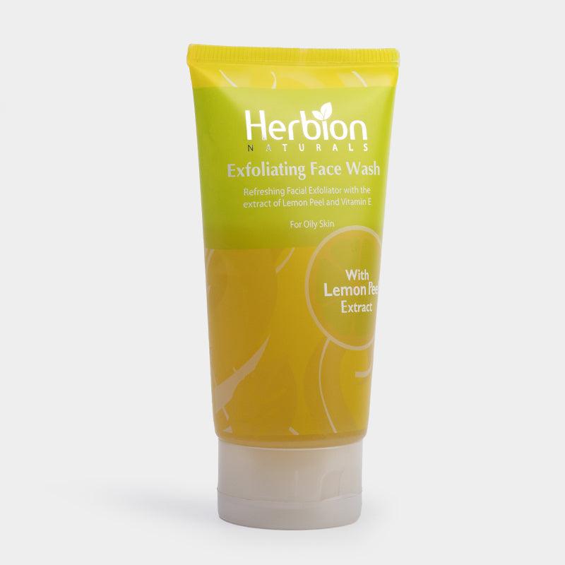 Lemon Exfoliating Face Wash - Herbion Naturals