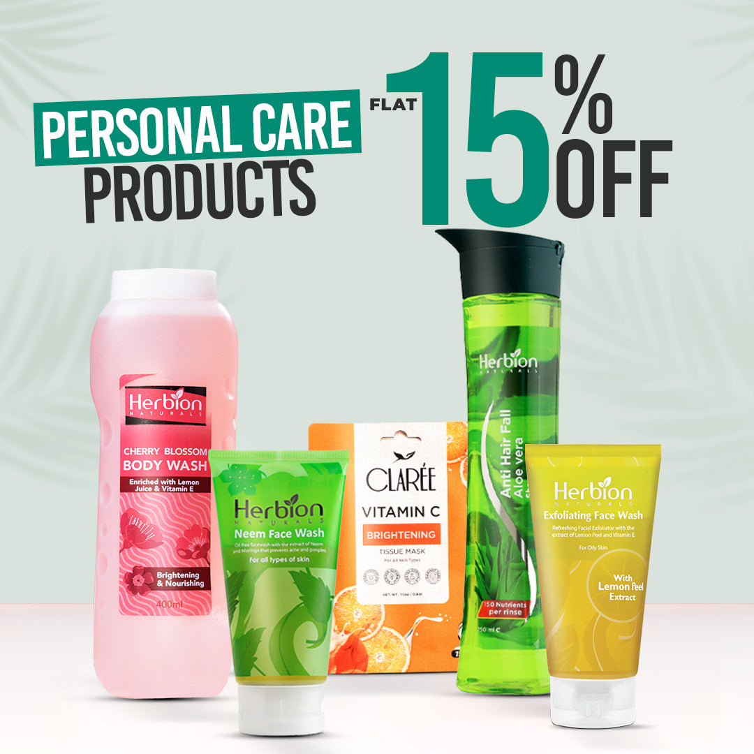 Make your Personal Care Bundle 15% OFF